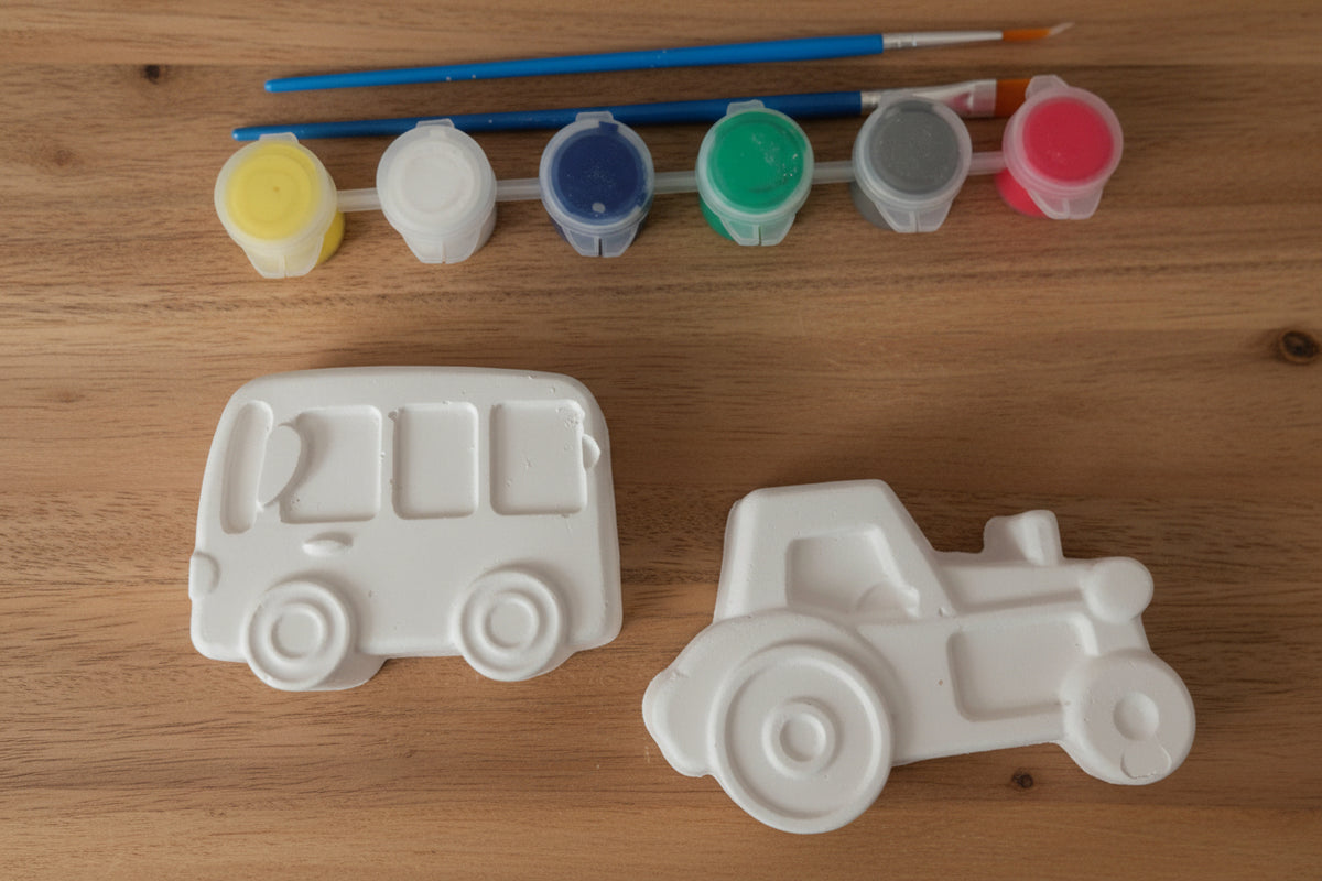 Mini bus & Tractor